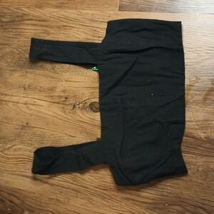 DL1961 Black Cropped Belted Bralette Tank LLL